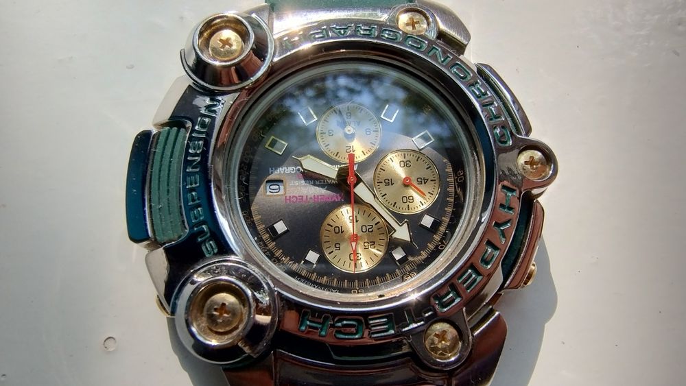 Zegarek Męski Alba Hiper-Tech Y182 7A40 Rzadki Vintage z lat 90-tych