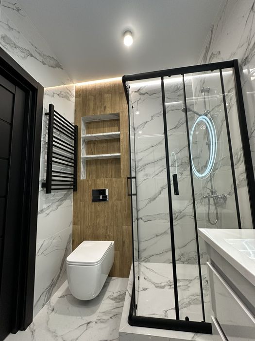 Продаж нової 1кімнатної квартири 40 м2 з меблями,технікою Соф. Борщаг