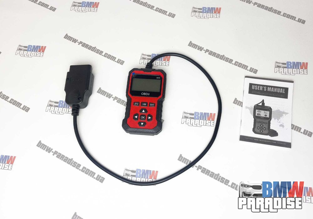 Универсальный диагностический сканер OBD2 для считывания/сброса ошибок