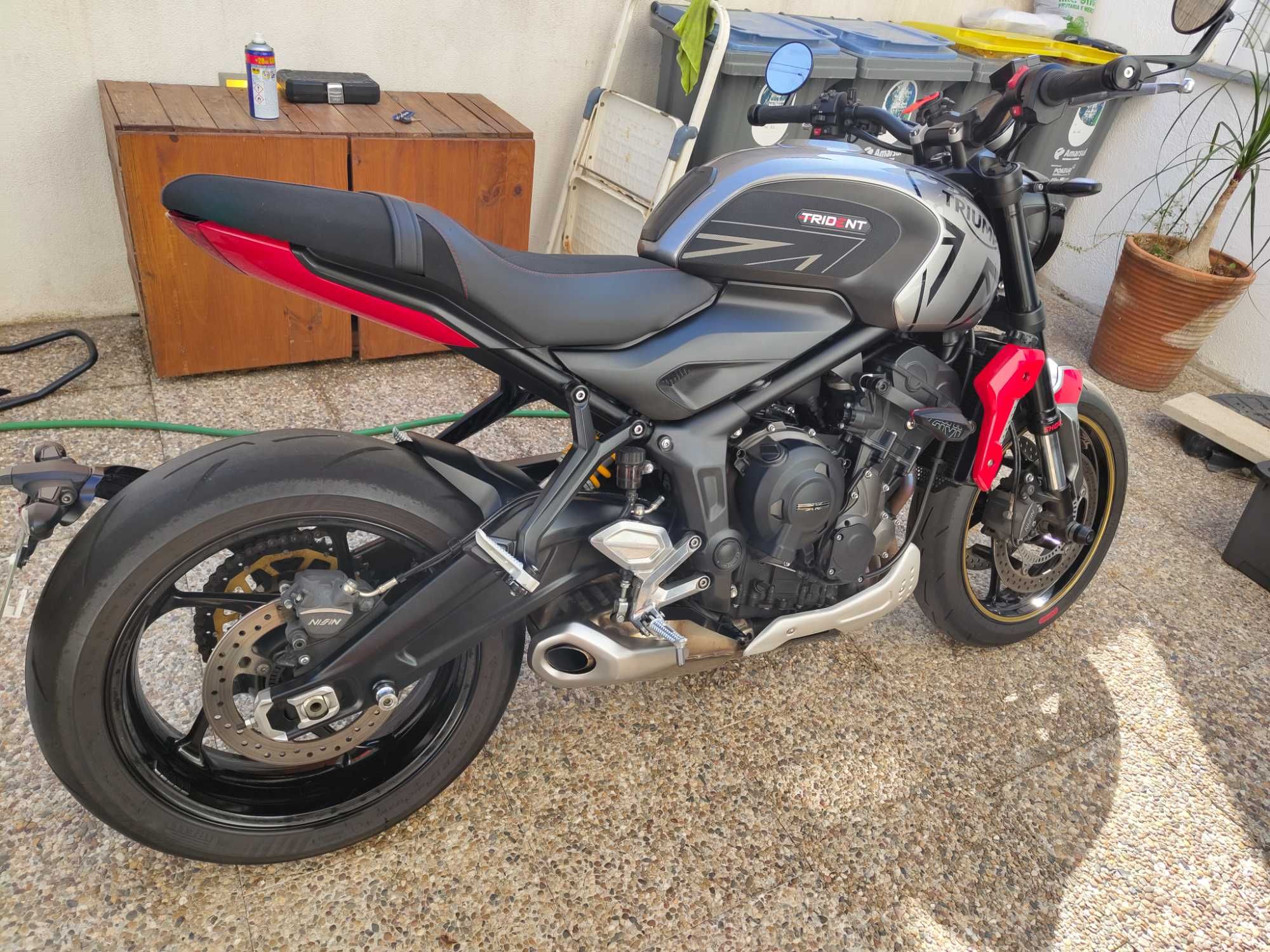 Triumph Trident 660 - c\ Garantia marca ate 2026