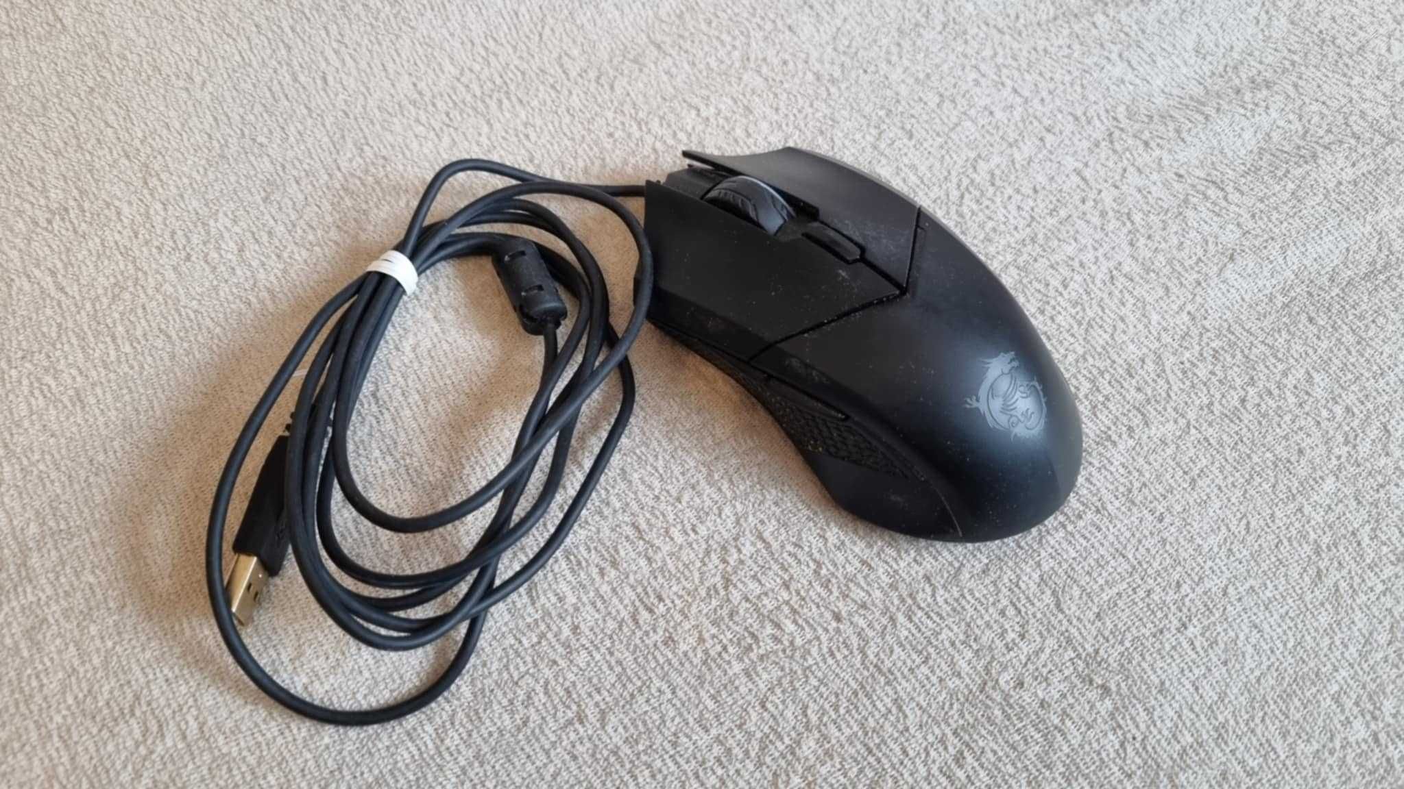 Mysz Przewodowa MSI CLUTCH GM08 Uszkodzony SCROLL