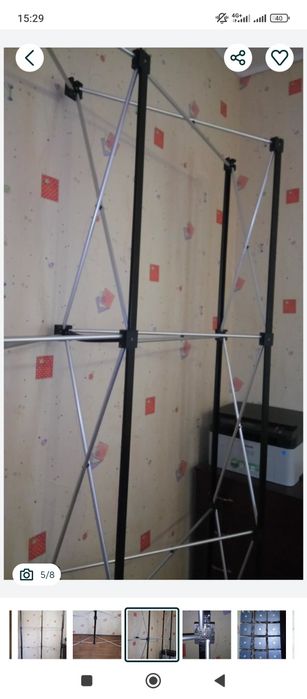 Стенд виставковий розкладний поп-ап, Pop-up, рекламна стійка