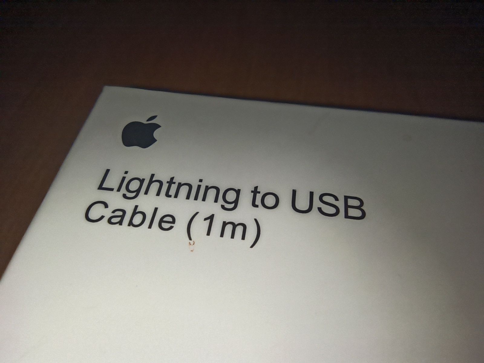 Przewód zasilający IPhone 1m ORYGINALNYKabel Lightning - USB