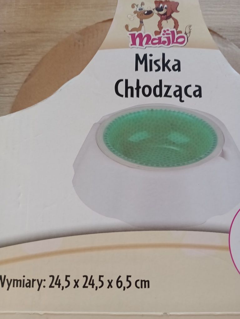 Miska nowa chłodząca dla psa na wodę lub  karmę