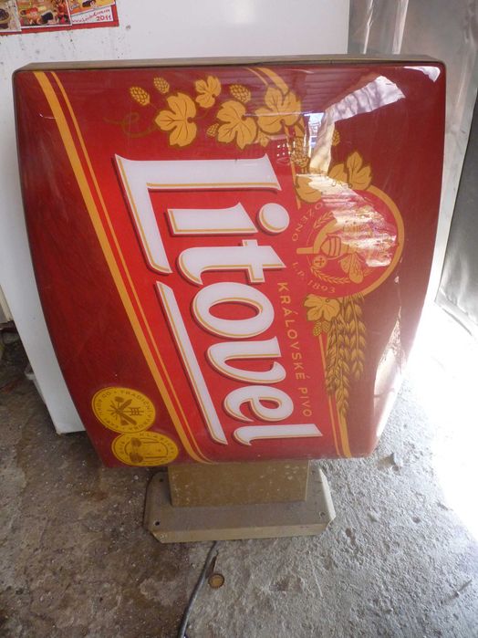 Baner, reklama piwa, wiszący, jedyny taki! Litovel