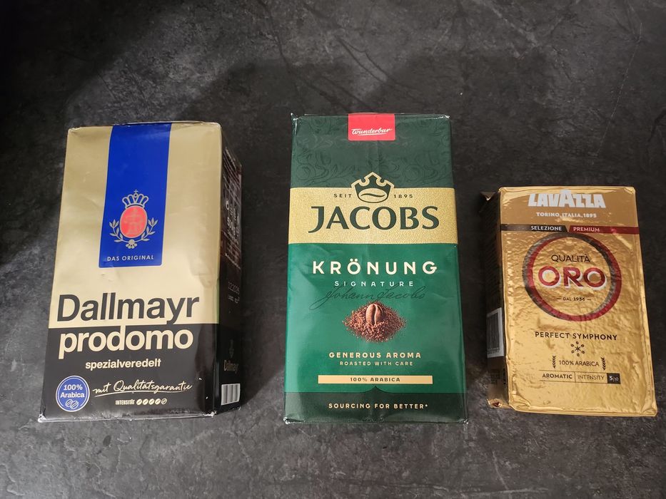 3 kawy 2×500 i 250 g