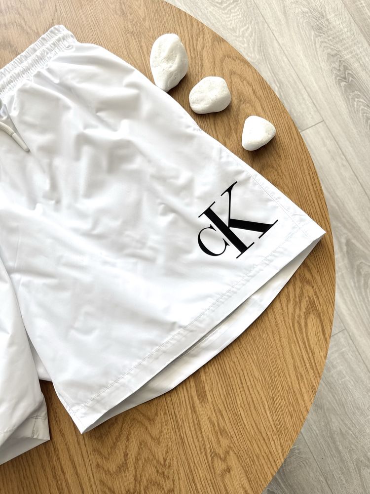 Плавальні шорти Calvin Klein чорні та білі