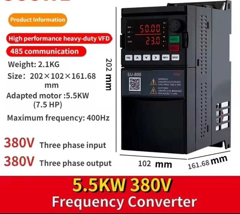 Variador de velocidade - Modelos SU800 – Série Avançada