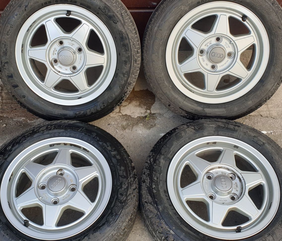 Alufelgi Speedline SE 412 14 4x108 6J ET 45 Felgi Audi oryginalne