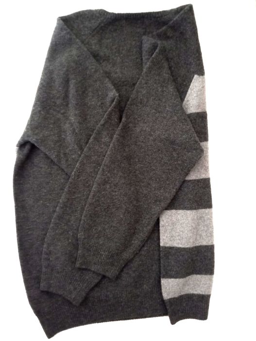 Pullover cinzas, 100% lã, XL, da MO