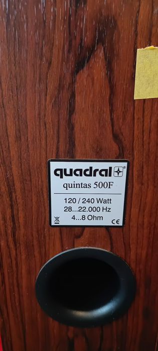 Zestaw kina domowego kolumny Quadral Quintas wzmacniacz Onkyo