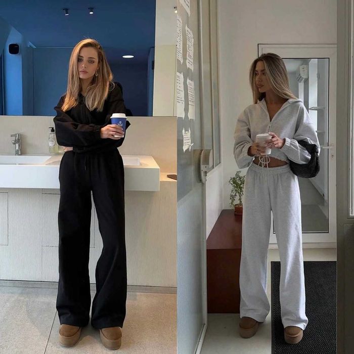 В наличии! Стильный женский флисовый костюм + Подарок*