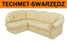 Narożnik BOSS 100% skóra naturalna Premium TECHMET- SWARZĘDZ