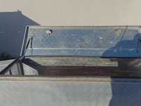 Skrzynia transportowa aluminiowa.