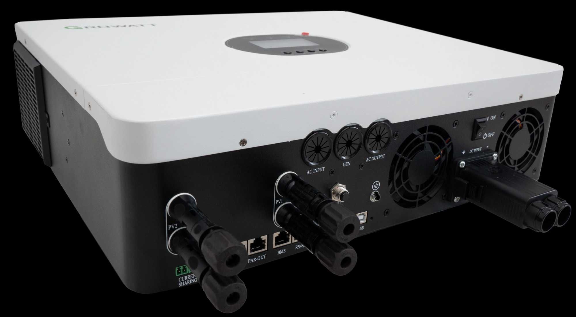 Nowe Inwertery Off-Grid Growatt SPF6000 ES Plus z WiFi FV23%