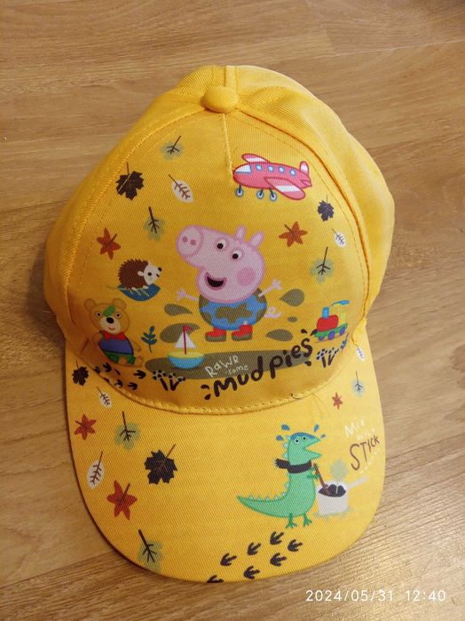 Czapka z daszkiem chłopięca 4-6 lat nowa