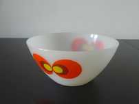 Schott Mainz Jena Glass Taça Carina 'Peacock Eyes'