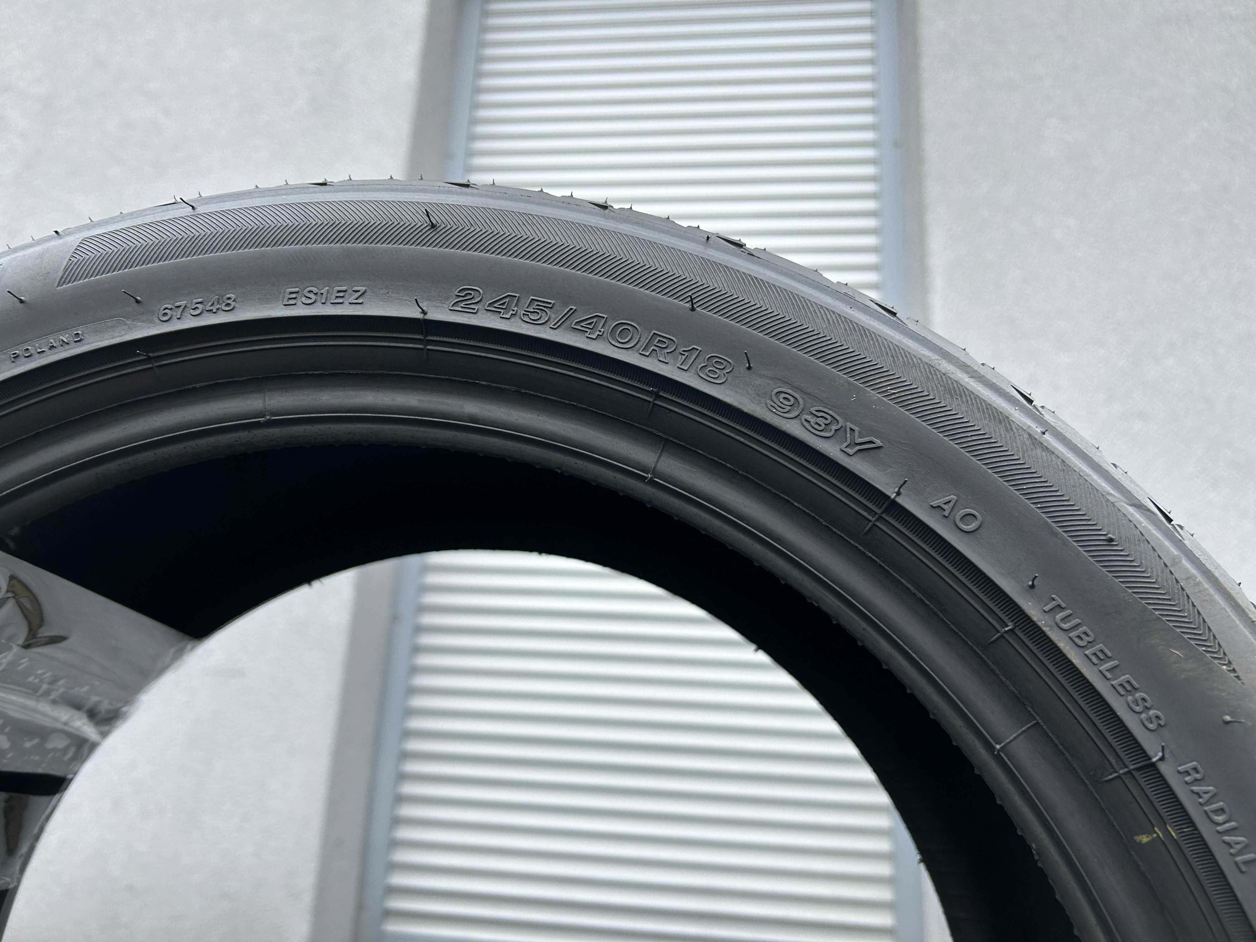 x1 lato 245/40R18 Bridgestone Potenza S001 93Y 8,2mm NOWA 2021r P377L