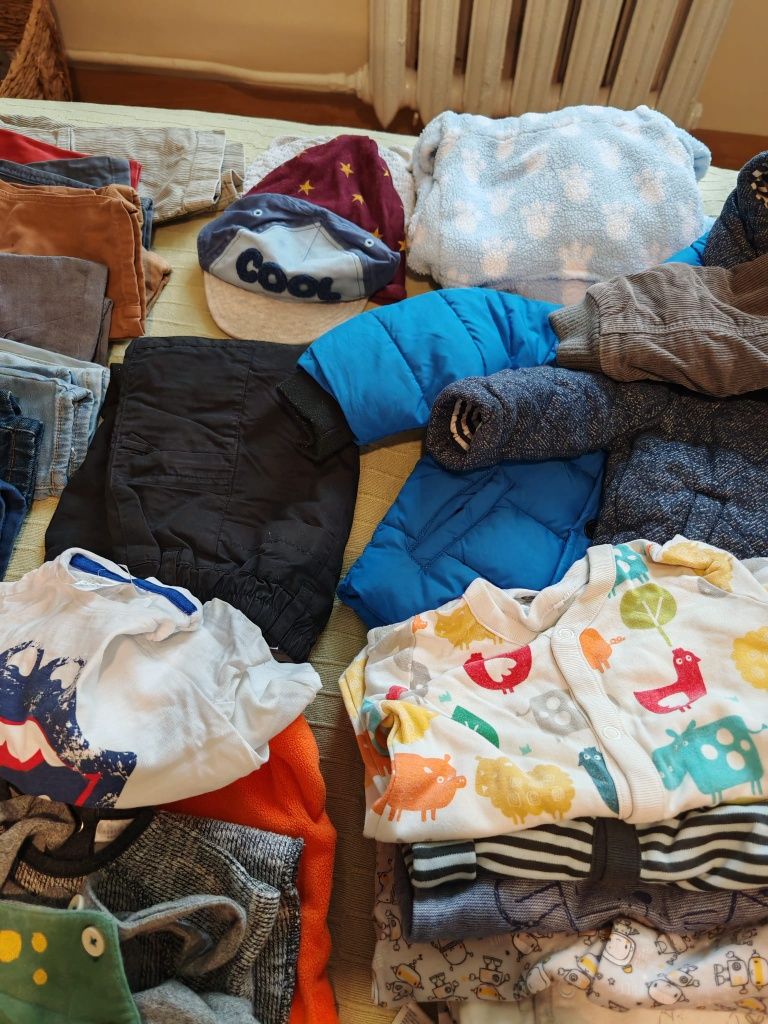 Zestaw ubranek dziecięcych Next, H&M itp.