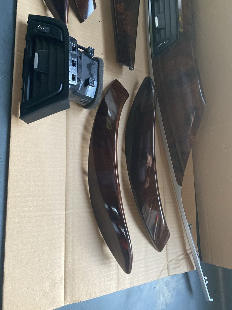 Dekory listwy ozdobne kratki nawiewu bmw f30 f31 drewno Europa