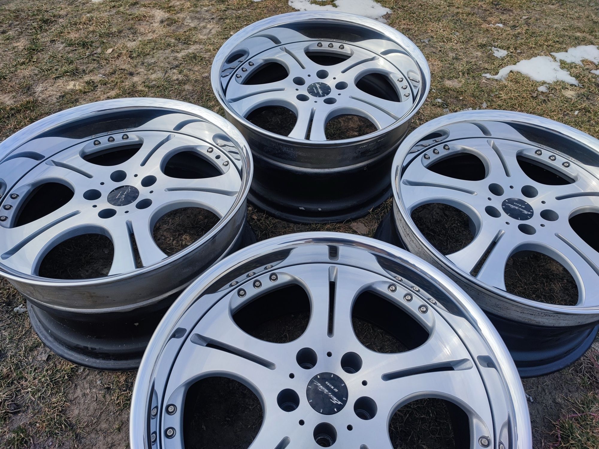 Felgi Work Euroline S2 19" 9.5/10.5 5x114.3 Nissan Toyota Lexus 3tlg