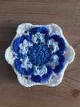 Kwiatek aplikacja, handmade