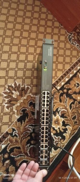 Edje core 3510-28t управляемый коммутатор (свич)