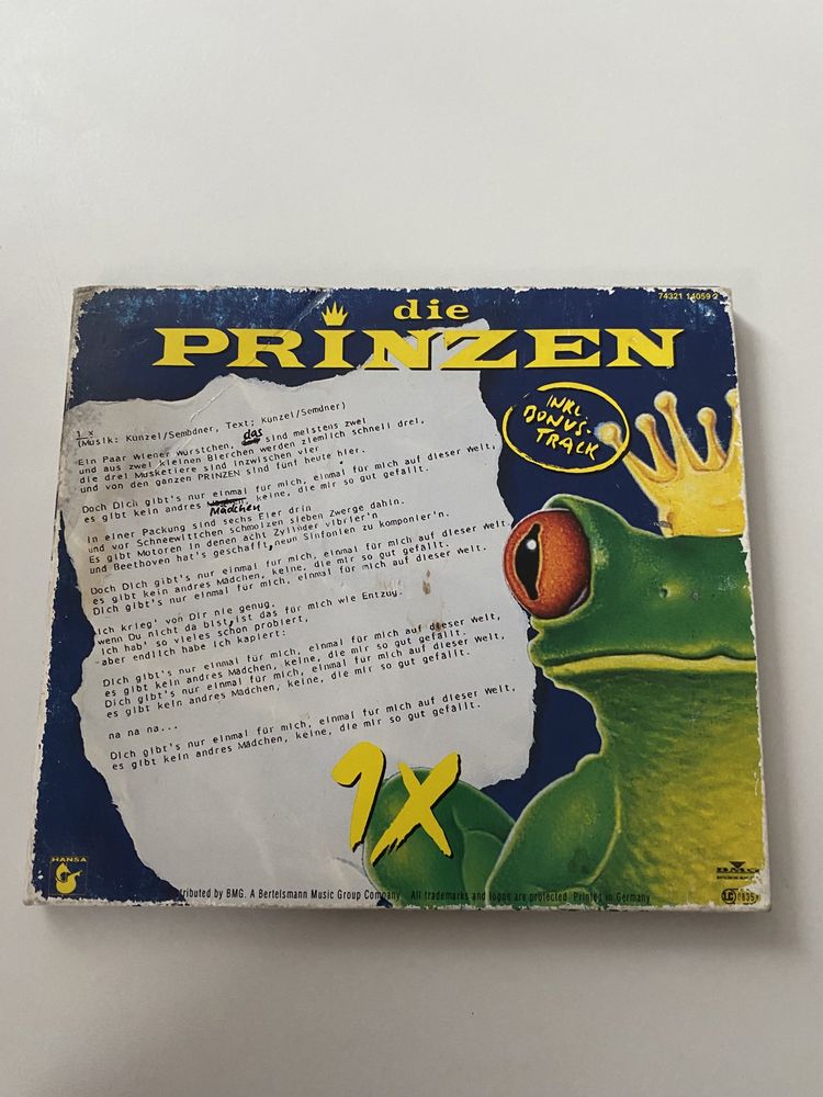 Płyta CD Die Prinzen vergammeite speisen