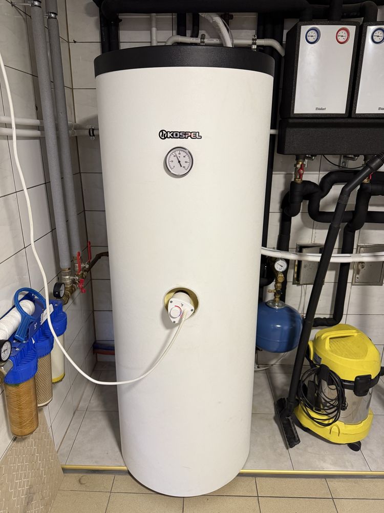 Wymiennik cwu KOSPEL SW-200 TERMO MAX stojący, z wężownica spiralna