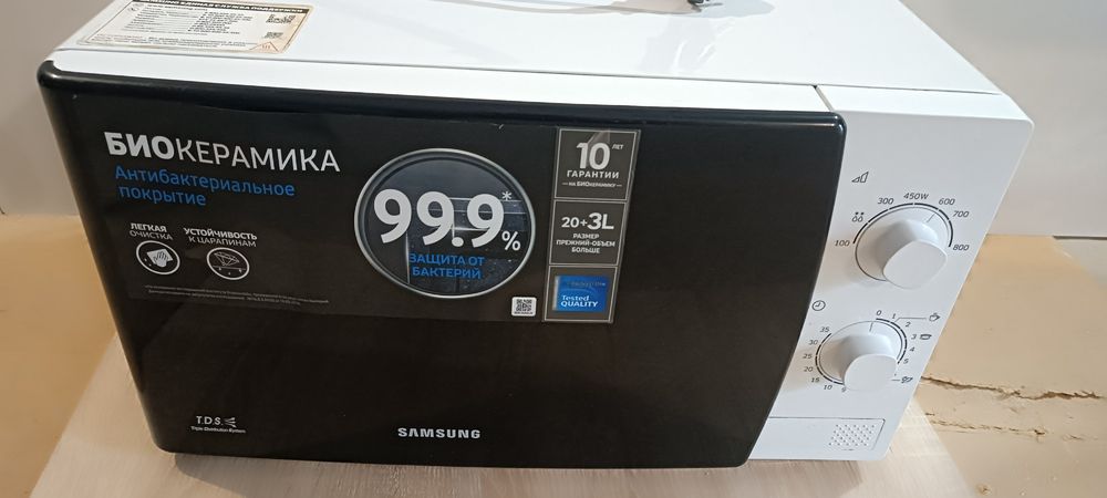 Мікрохвильовка, мікрохвильова піч Samsung ME81KRW-1/BW