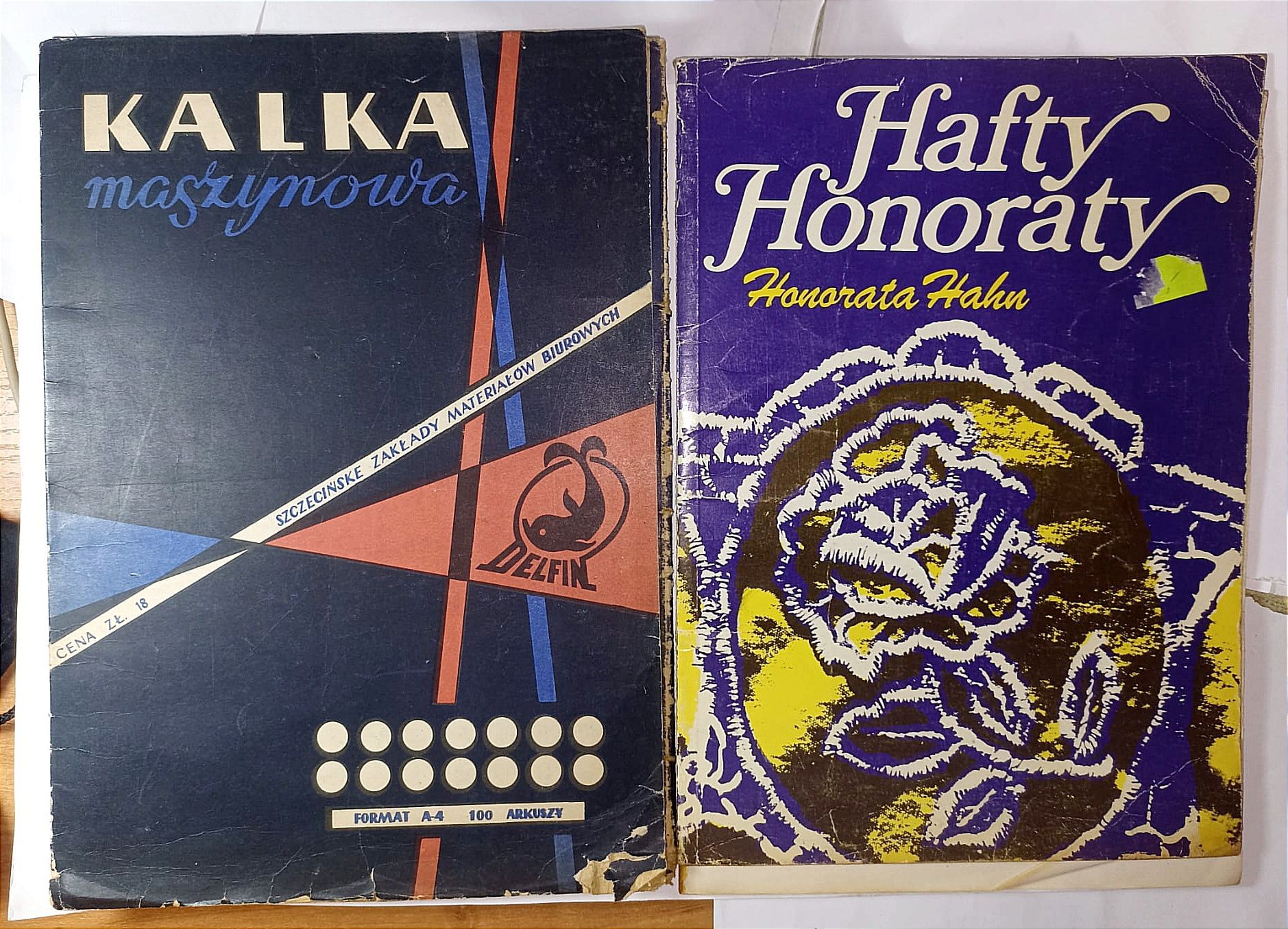 Hafty Honoraty plus kalka - Vintage -