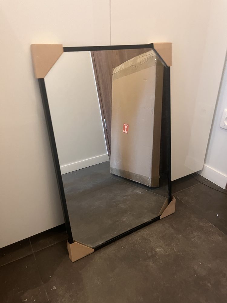 Nowe Lustro w czarnej ramie 40x60 styl loft