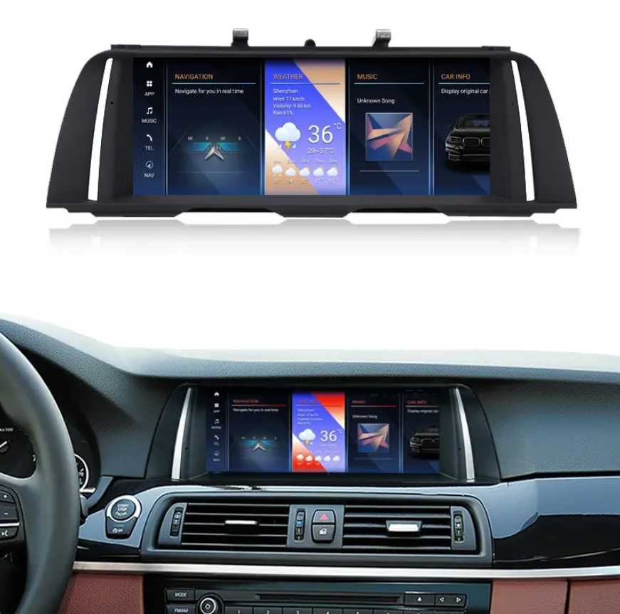 EKRAN ANDROID 13 DO BMW F10 F11 2010/2013 Snapdragon 665 8GB RAM CIC