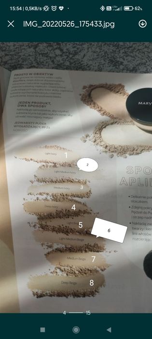 Jedwabisty puder wygładzający