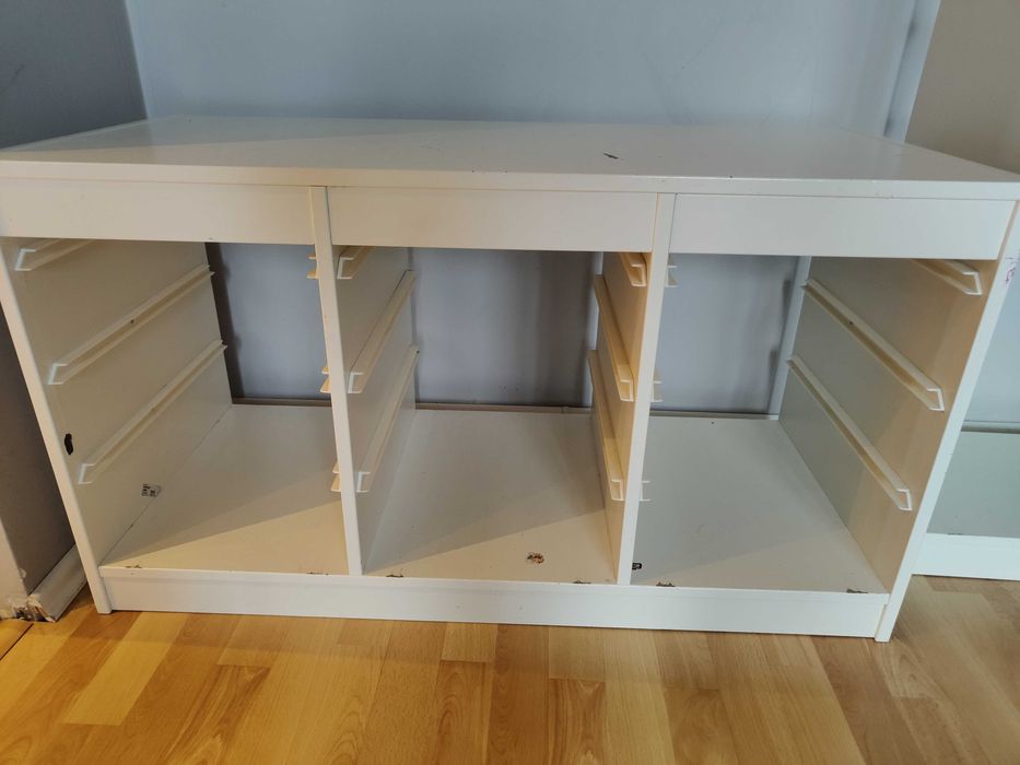 Meble dziecięce IKEA trofast białe