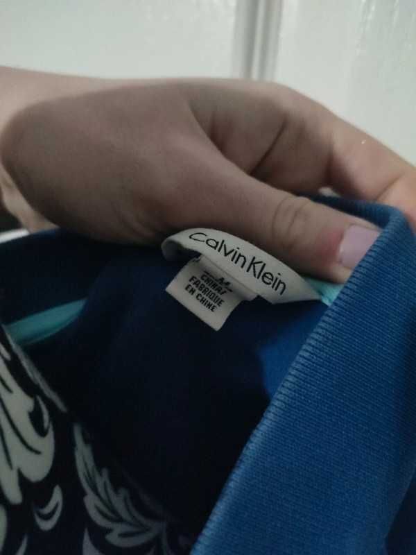 bawełniana bluzka polo Calvin Klein rozm. M