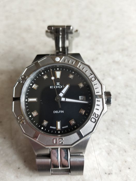 Годинник Edox Delfin Diver Date Lady