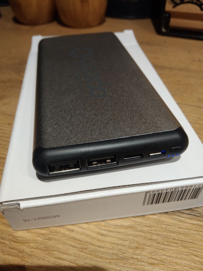 Powerbank 10.000mAh Z przyssawką