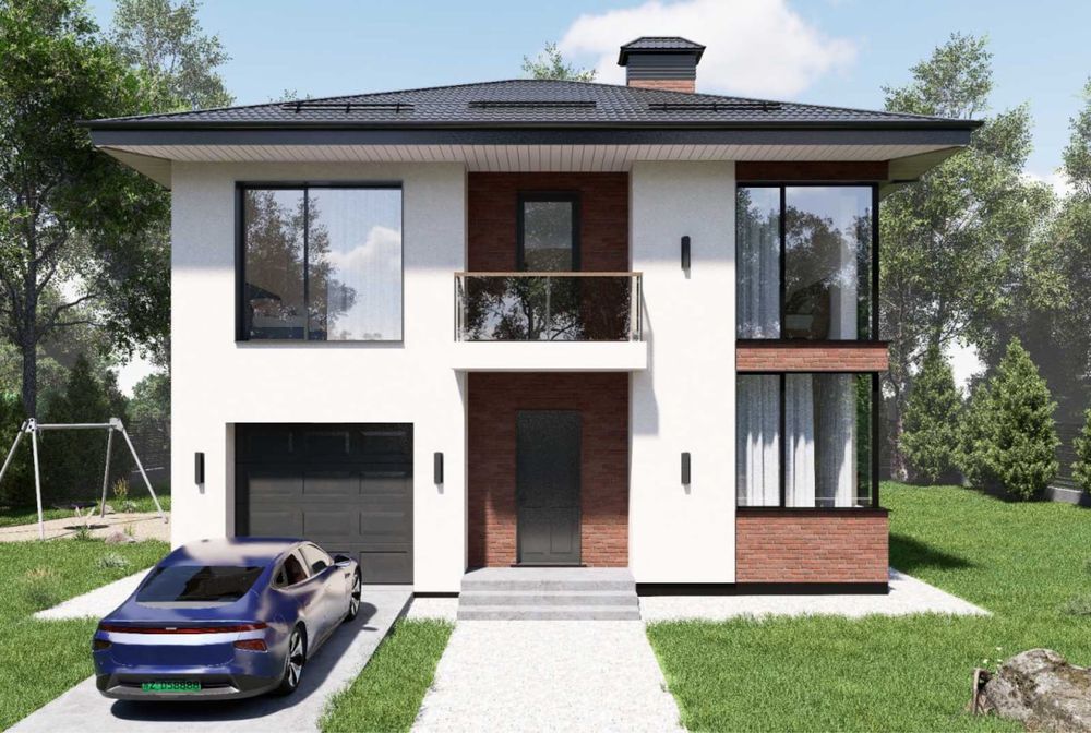 Продається стильний особняк 156м2 Крихівцях.