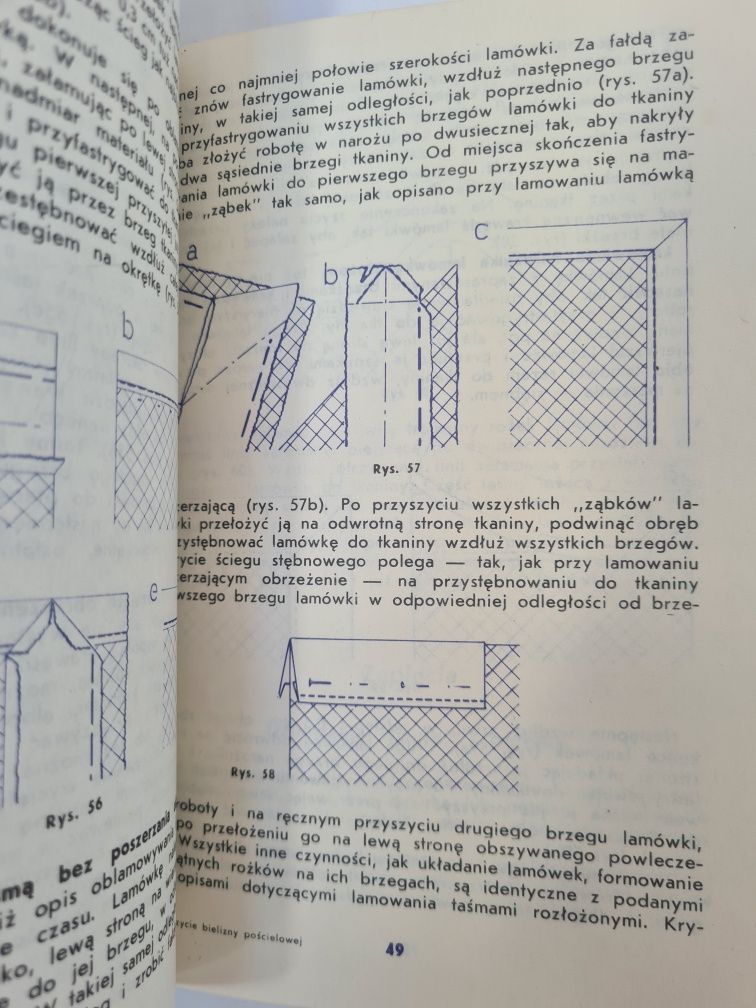 Szycie bielizny pościelowej - Jadwiga Issat. Książka