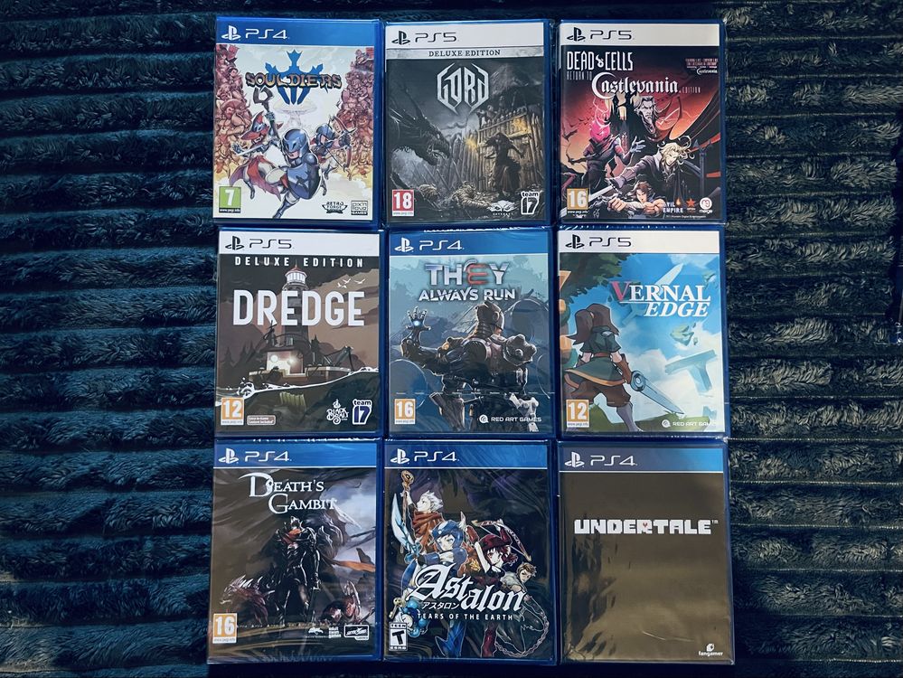 Продам диски PS5/PS4. Лімітовані. Нові та ідеальний стан