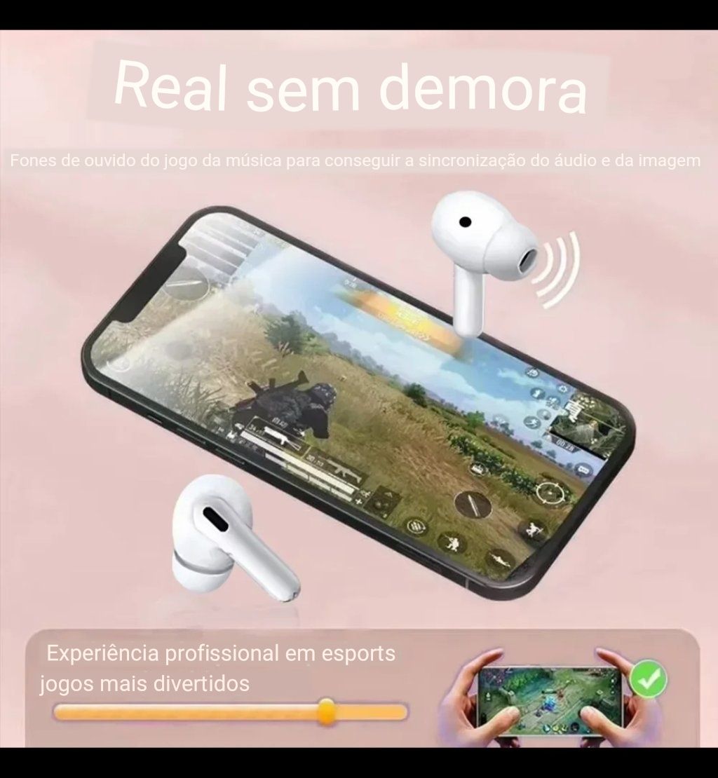 Fones de último modelo