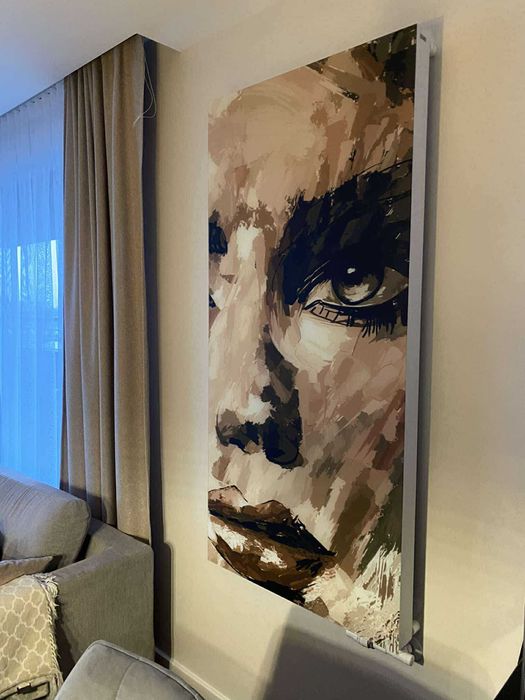 Grzejnik Dekoracyjny Panel szklany z Grafiką_Grafika_Obraz_Płaski_NOWY