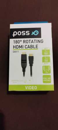 kable HDMI Nowy 180°