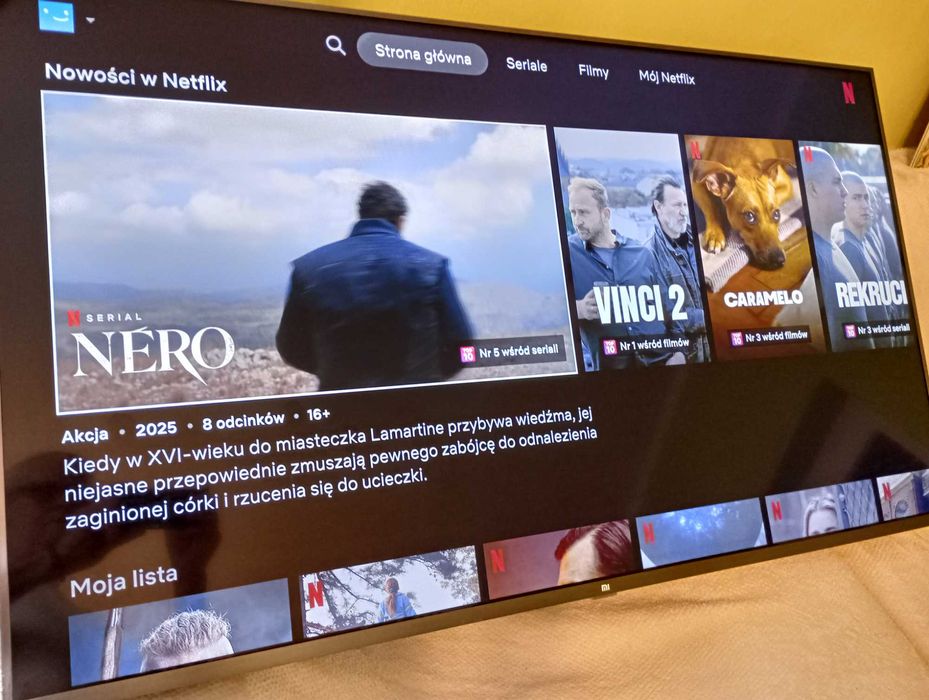 Bardzo dobry Xiaomi 55 cali Smart TV LED UHD 4K Wi-Fi YouTube Netflix