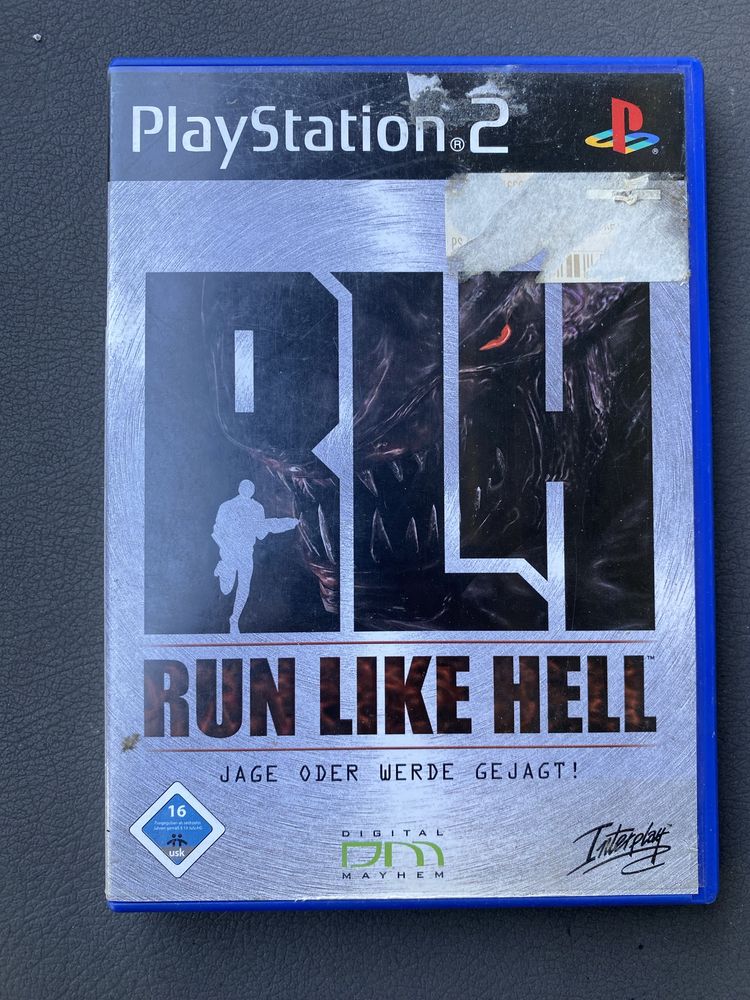Gra Run Like Hell PS2 Play Station pudełkowa na konsole RLH ps2