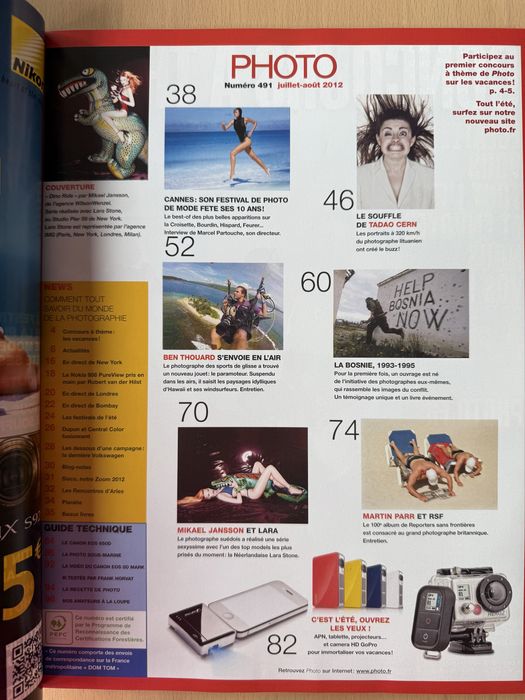 Revista Photo 491 - Lara Stone