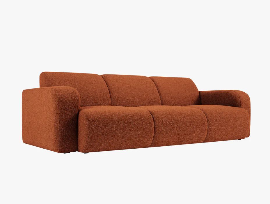 Sofa Molino Brąz Terakota Boucle 235/95/72 dostępny od ręki