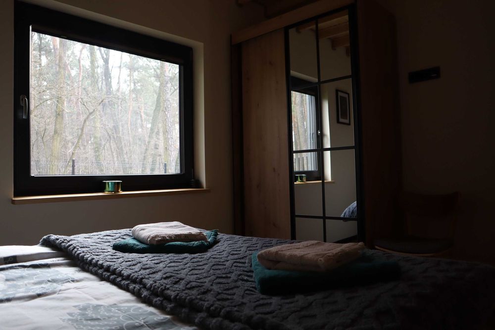 Domek na wynajem Hubertówka w klimatycznym miejscu w Bibiannie