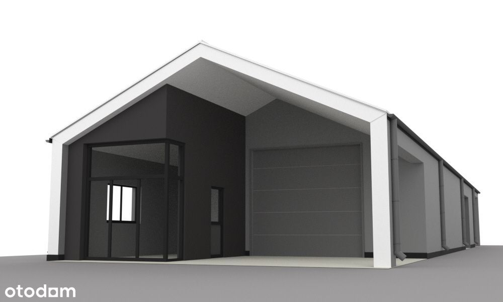 Nowa Hala Magazyn Biuro 300m2 działka 4700m2 10km od Białegostoku